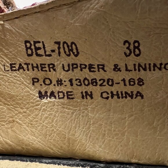 Alegria Womens Pink Belle Carmel‎ Snake Print Leather Mary Jane Shoes Size 38 - Picture 10 of 15